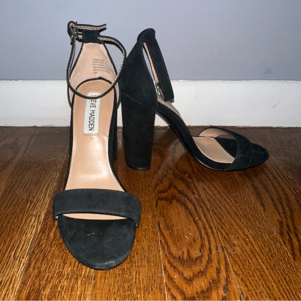 Steve Madden Black Women's Heels